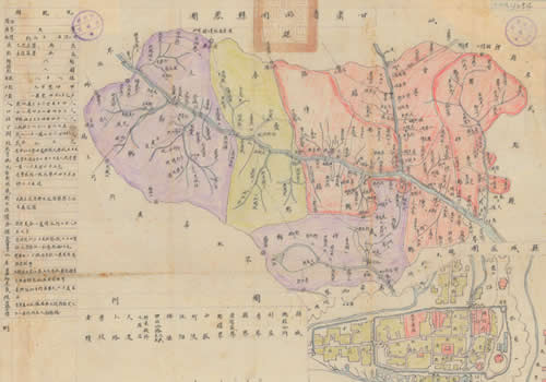 1940年代兰州《甘肃省西固县略图》缩略图