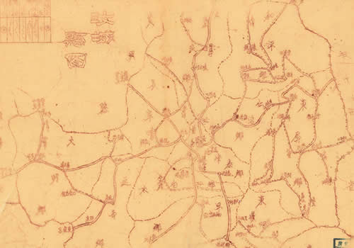 1940年版湖南《汝城县图》缩略图